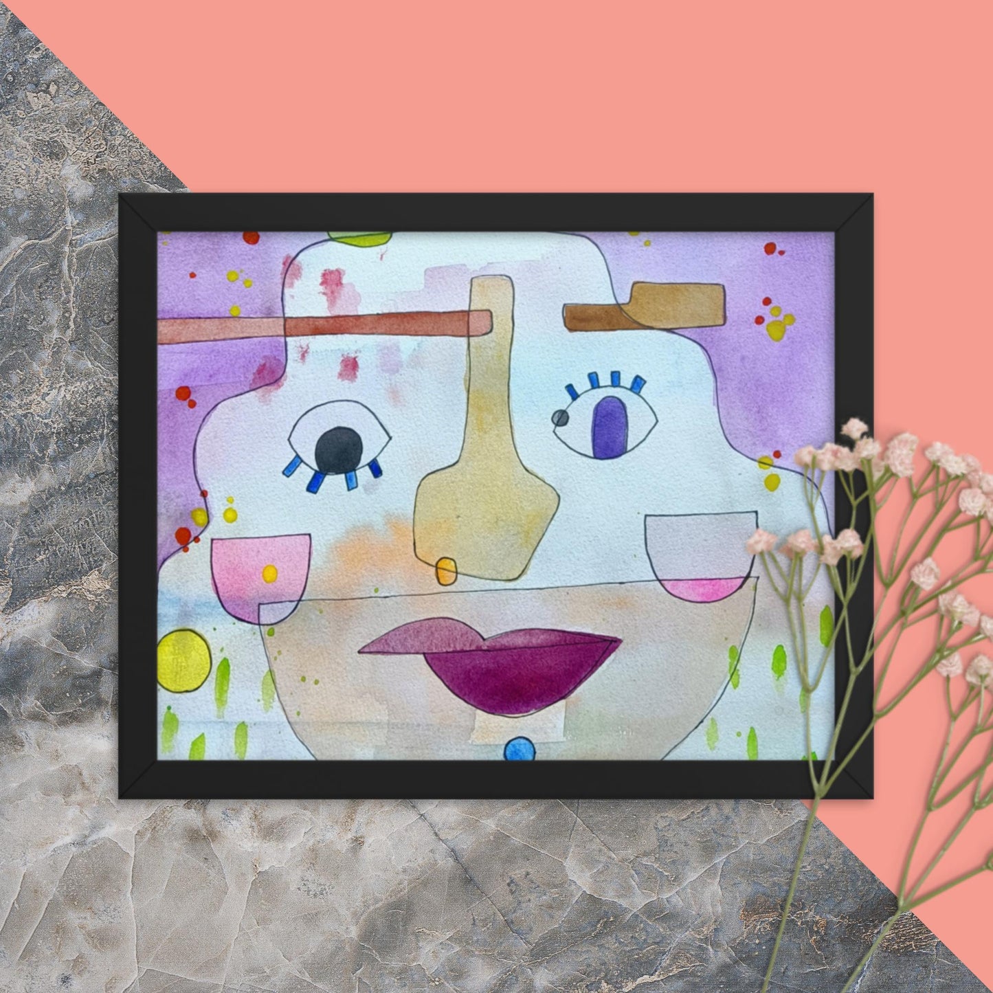 This too shall pass (1) - Framed Poster Print