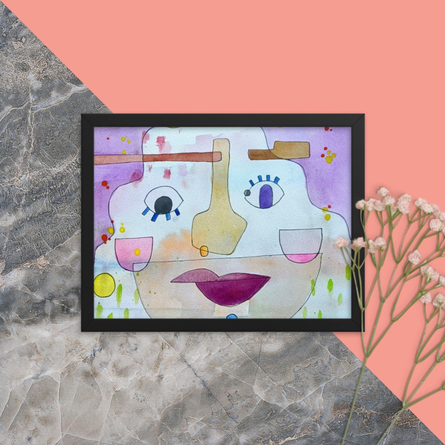 This too shall pass (1) - Framed Poster Print