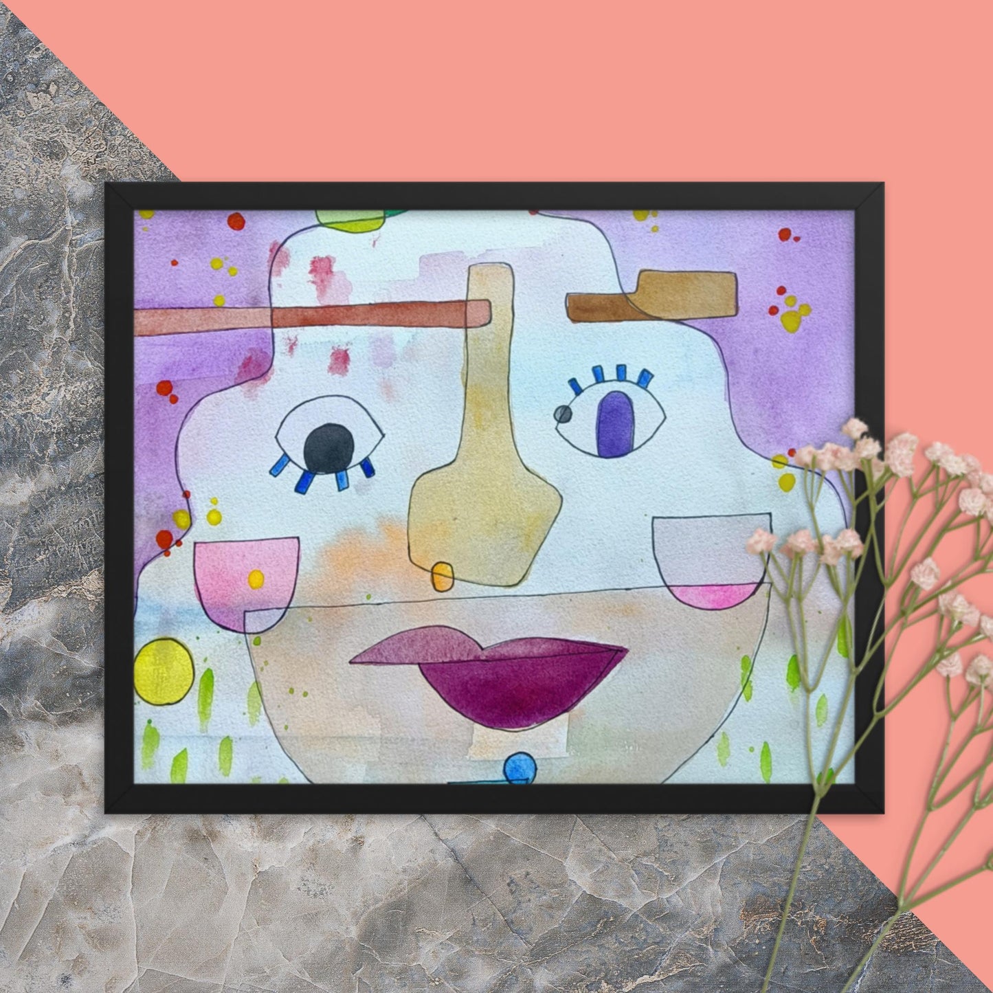 This too shall pass (1) - Framed Poster Print