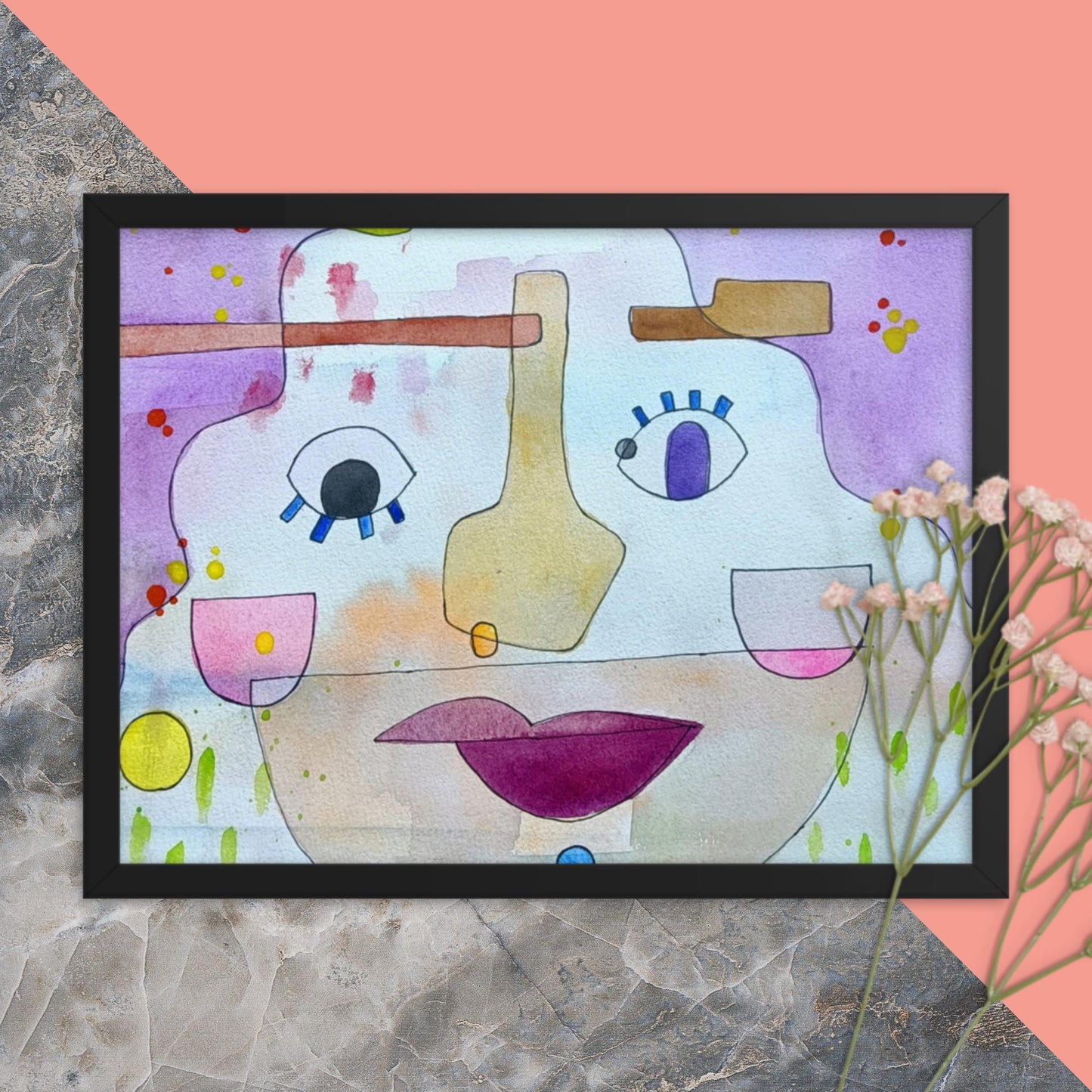 This too shall pass (1) - Framed Poster Print