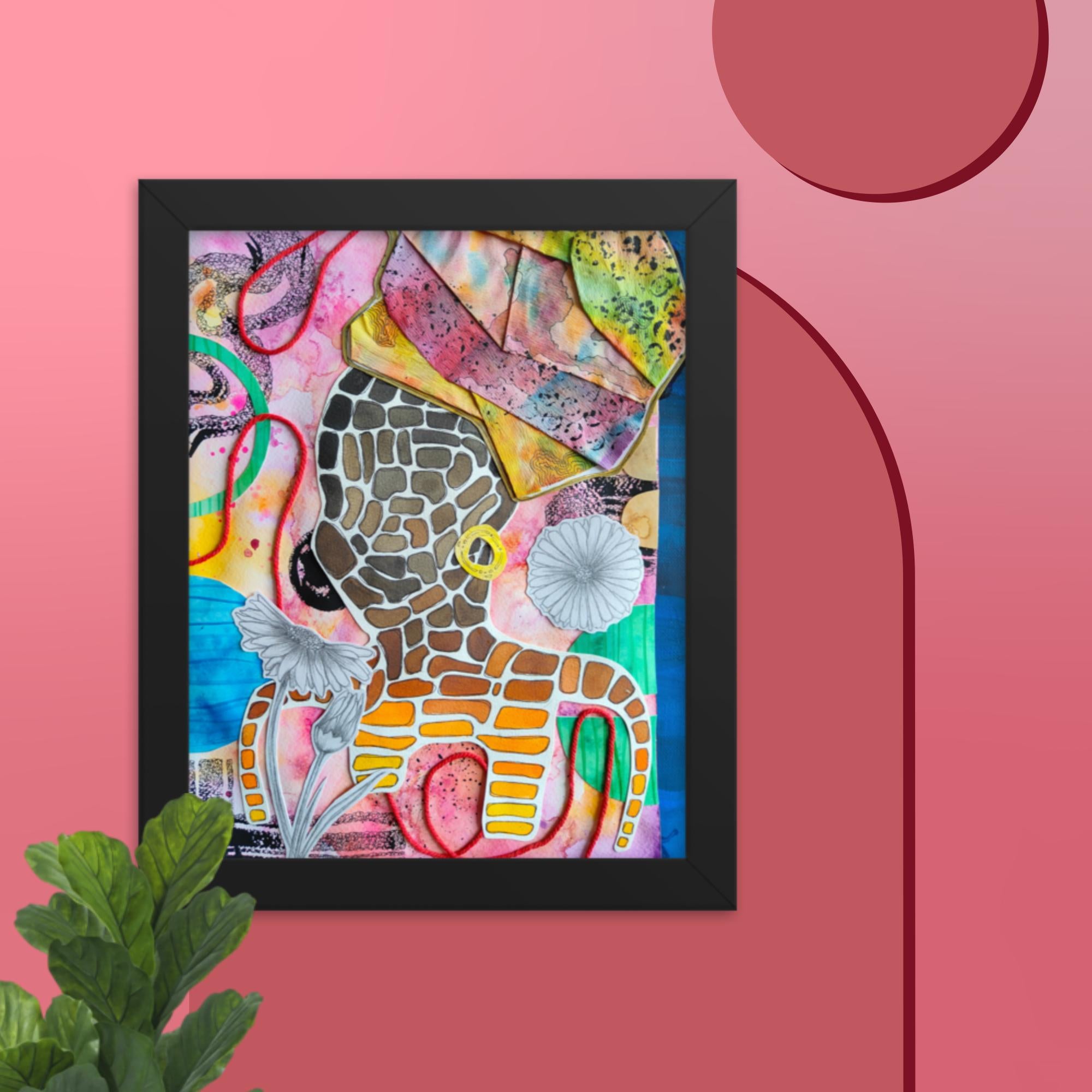 Amazing Grace - Mixed Media Poster Print