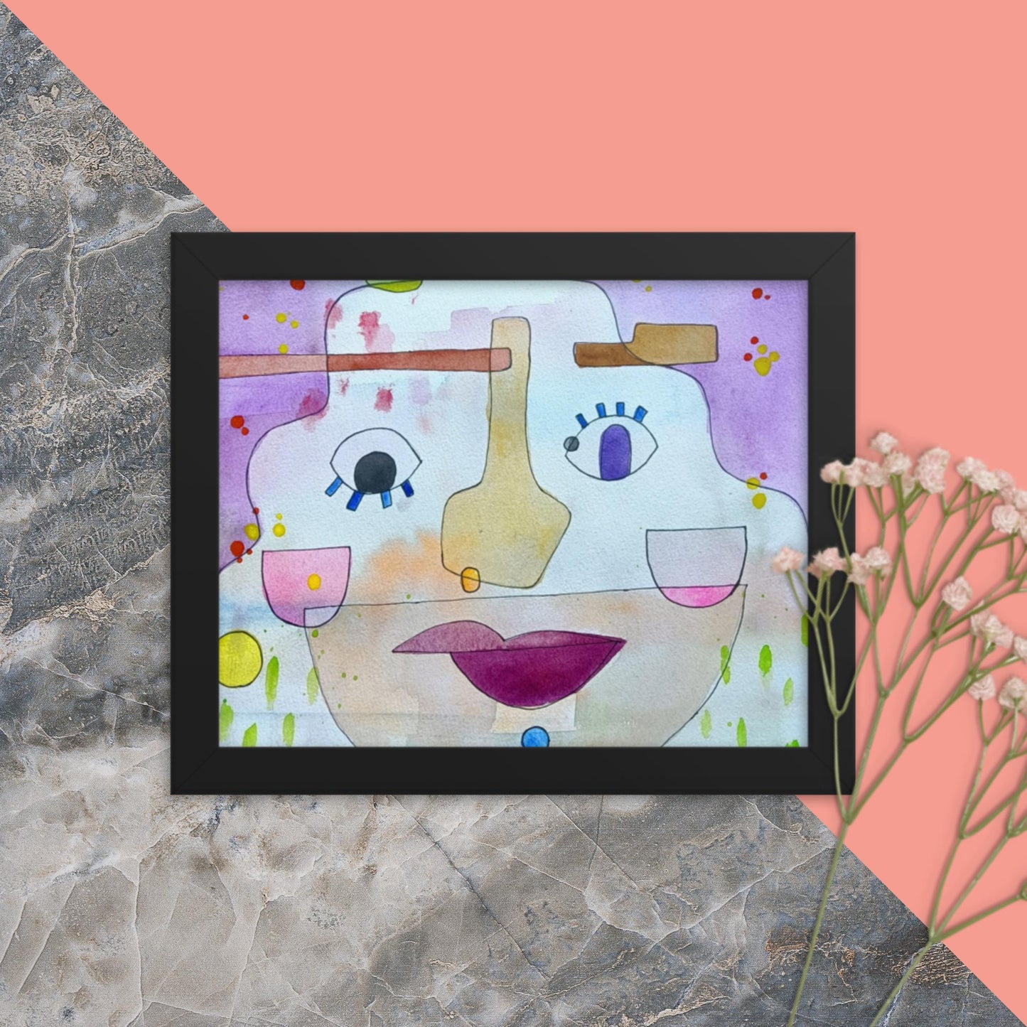 This too shall pass (1) - Framed Poster Print