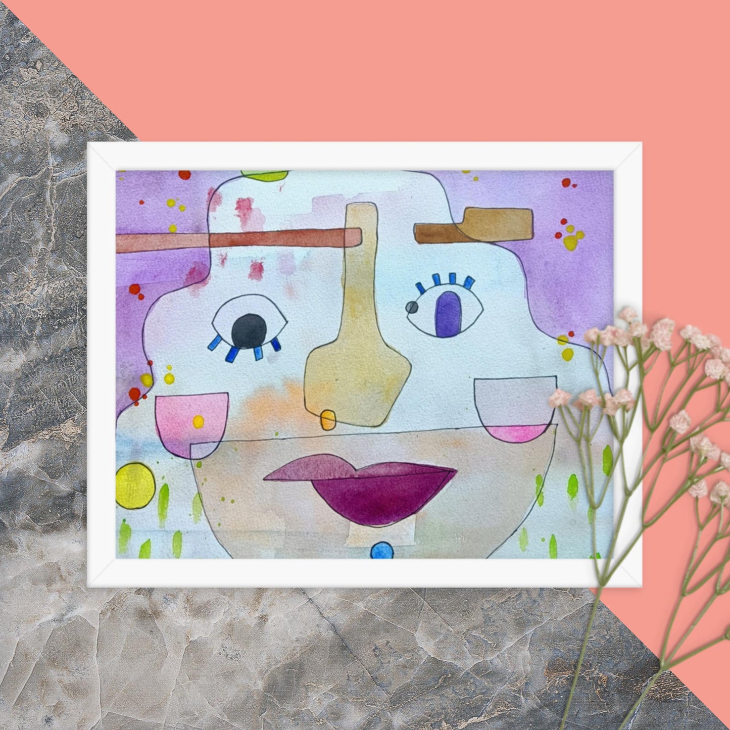 This too shall pass (1) - Framed Poster Print