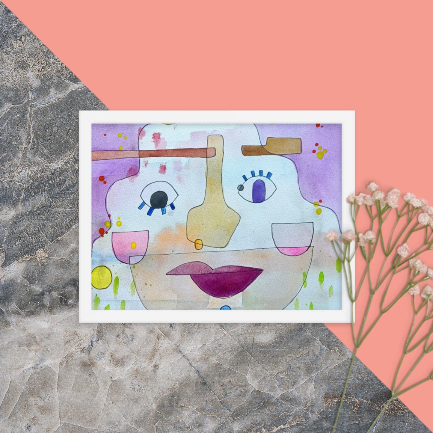 This too shall pass (1) - Framed Poster Print