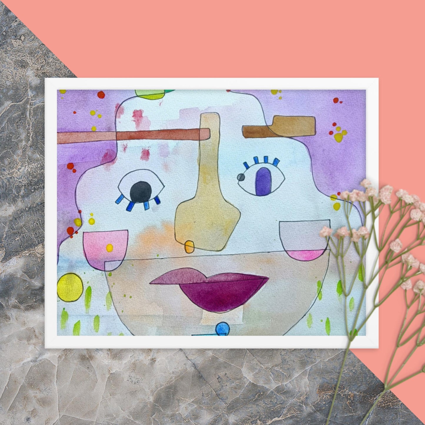 This too shall pass (1) - Framed Poster Print